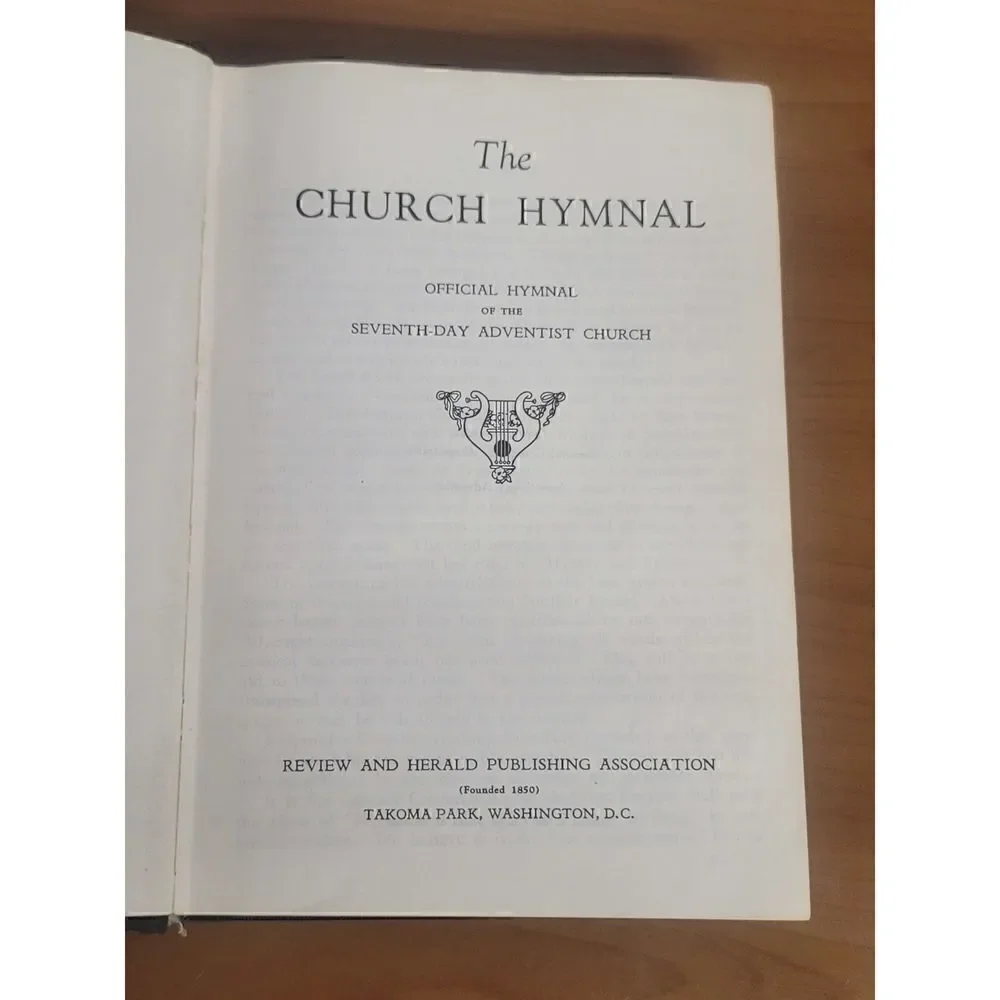 The Church Hymnal : Official Hymnal of the Seventh-Day Adventist Church